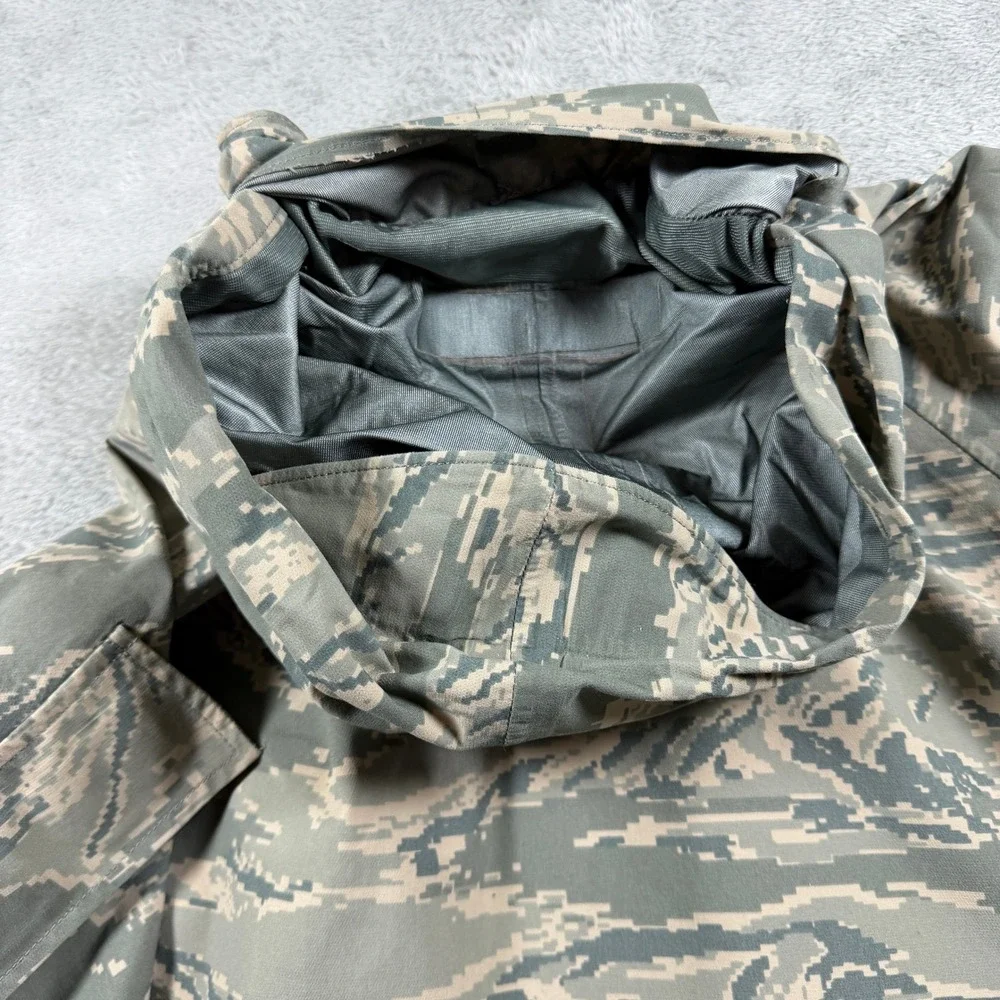 Tennier Industries USAF‎ Parka APECS Tiger Stripe Men Medium Short Hooded